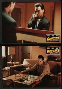 8r091 GRIFTERS 17 German LCs '90 great images of John Cusack, Annette Bening & Anjelica Huston!