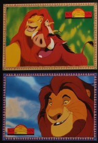 8r096 LION KING 16 German LCs '94 classic Disney cartoon set in Africa, great different images!