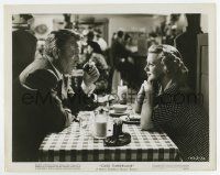 8s188 CASS TIMBERLANE 8x10.25 still '48 Spencer Tracy at restaurant with beautiful Lana Turner!