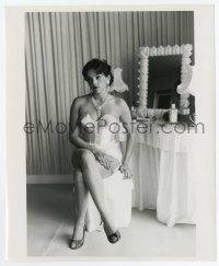 8s210 CUBA 8.25x10 still '79 c/u of sexy Brooke Adams wearing skimpy outfit in dressing room!