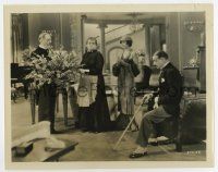 8s256 EMMA 8x10.25 still '32 Myrna Loy watches Marie Dressler standing by man with flowers!