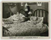 8s369 IMPATIENT MAIDEN 8x10.25 still '32 close up of Mae Clarke & Una Merkel both laying in bed!