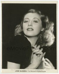 8s413 JOAN BLONDELL 8x10 still '37 beautiful close portrait when she was in Back in Circulation!