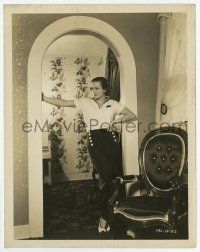 8s418 JOAN CRAWFORD 8x10.25 still '30s standing in sailor suit in her three-room dressing suite!