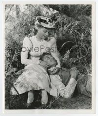 8s450 KINGS ROW 8.25x10 still '42 Ann Sheridan & Ronald Reagan courting by Madison Lacy!