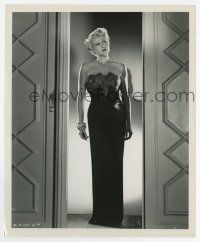 8s457 LADY FROM SHANGHAI 8.25x10 still '47 sexy blonde Rita Hayworth standing in door by Coburn!