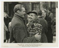 8s579 MILLION DOLLAR LEGS 8.25x10 key book still '39 Betty Grable smiling with unknown man!