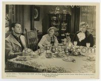 8s595 MOON'S OUR HOME 8x10 still '36 Margaret Sullavan smiles at Henry Fonda smoking at table!