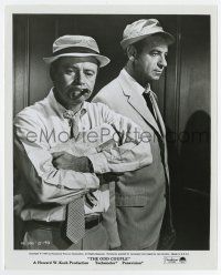 8s642 ODD COUPLE 8x10 still '68 great close up of Jack Lemmon with cigar by Walter Matthau!