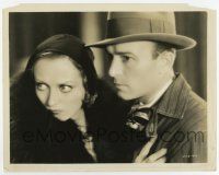 8s656 PAID 8x10.25 still '30 best c/u of Robert Armstrong & sexy Joan Crawford with eyes blazing!