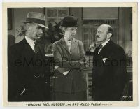 8s664 PENGUIN POOL MURDER 8x10.25 still '32 James Gleason & Edna May Oliver look at Clarence Wilson!