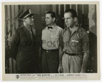 8s751 SAN QUENTIN 8.25x10 still R50 convict Humphrey Bogart with inmate & guard Pat O'Brien!