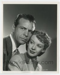 8s914 TO THE ENDS OF THE EARTH deluxe 8x10 still '47 Dick Powell & Signe Hasso by Ned Scott!
