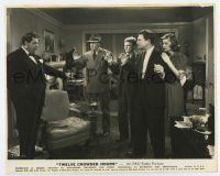 8s935 TWELVE CROWDED HOURS 7.75x9.5 still '39 Lucille Ball & Richard Dix trapped by Cy Kendell!