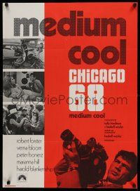 8t624 MEDIUM COOL Danish '70 Haskell Wexler's X-rated 1960s counter-culture classic!
