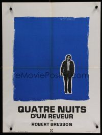 8t215 FOUR NIGHTS OF A DREAMER French 23x32 '71 Robert Bresson's Quatre Nuits d'un Reveur!