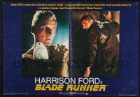 8t160 BLADE RUNNER Italian photobusta '82 Ridley Scott classic, Harrison Ford & Rutger Hauer!