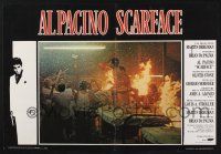 8t186 SCARFACE Italian photobusta '83 Al Pacino as Tony Montana, Brian De Palma, Oliver Stone!