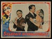8t138 FOREIGN AFFAIR Italian 13x18 pbusta '49 image of Marlene Dietrich, John Lund, Jean Arthur!