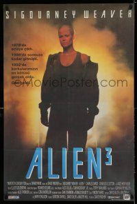 8t097 ALIEN 3 Turkish '92 Sigourney Weaver, 3 times the danger, 3 times the terror!