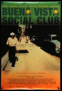 8w111 BUENA VISTA SOCIAL CLUB DS 1sh '99 Wim Wenders, Cuban folk music, Ry Cooder!