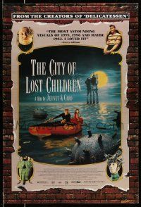 8w137 CITY OF LOST CHILDREN 1sh '95 La Cite des Enfants Perdus, Ron Perlman, cool fantasy image!