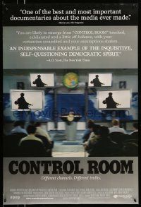 8w155 CONTROL ROOM 1sh '04 documentary on news coverage of the war in the Middle East!