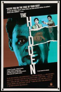 8w366 HIDDEN 1sh '87 Kyle MacLachlan, a new breed of criminal just took over a police station!