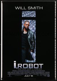 8w399 I, ROBOT style C printer's test advance 1sh '04 Will Smith sci-fi, from Isaac Asimov's book!