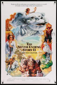 8w587 NEVERENDING STORY 2 1sh '91 George Miller sequel, an all new adventure!