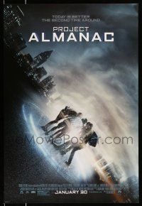8w627 PROJECT ALMANAC advance DS 1sh '14 Jonny Weston, Sofia Black-D'Elia, Sam Lerner, sci-fi!