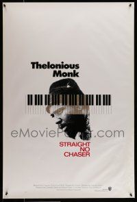 8w774 THELONIOUS MONK: STRAIGHT, NO CHASER int'l 1sh '89 Clint Eastwood produced jazz bio!