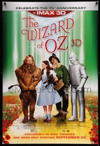 8w841 WIZARD OF OZ rated PG style DS 1sh R13 Victor Fleming, Judy Garland all-time classic!