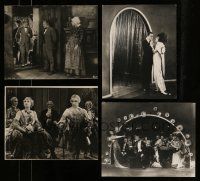 8x010 LOT OF 4 RUDOLPH VALENTINO RESTRIKE DELUXE 11x14 STILLS '60s great scenes w/Nazimova +more!