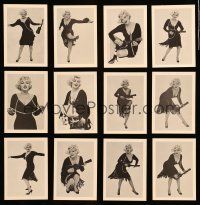 8x001 LOT OF 12 SOME LIKE IT HOT PROMO POSTCARDS '59 ultra rare Monroe item sent to theaters!