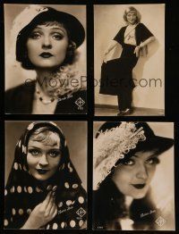 8x058 LOT OF 4 ANNA STEN GERMAN STILLS '31 great portraits of the pretty actress!