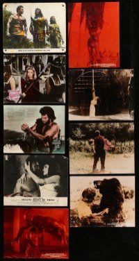 8x098 LOT OF 17 SWORD-AND-SANDAL NON-U.S. LOBBY CARDS '60s-70s lots of great gladiator images!