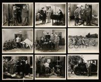 8x410 LOT OF 9 PARDON US 1960s TV RESTRIKE 8x10 STILLS '60s Stan Laurel & Oliver Hardy!
