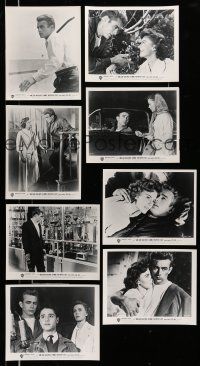 8x420 LOT OF 8 REBEL WITHOUT A CAUSE REPRO 8x10 STILLS '90s James Dean & Natalie Wood shown!