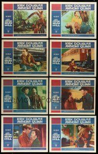8x177 LOT OF 24 KIRK DOUGLAS LOBBY CARDS '50s-60s Secret Affair & Last Train from Gun Hill sets!