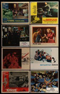 8x184 LOT OF 12 1960s-70s LOBBY CARDS '60s-70s Time Travelers, Chinatown, Killers, Cahill & more!