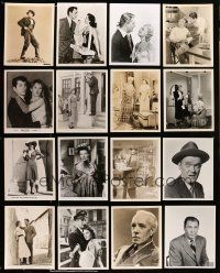 8x292 LOT OF 99 8x10 STILLS '40s-90s a variety of great movie scenes & portraits!