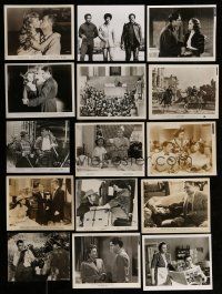 8x296 LOT OF 91 8X10 STILLS '40s-70s great scenes from a variety of different movies!