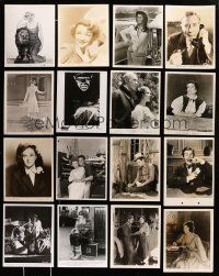 8x300 LOT OF 85 8x10 STILLS '40s-90s a variety of great movie scenes & portraits!