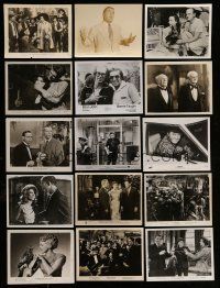 8x313 LOT OF 70 8X10 STILLS '40s-80s a variety of great movie scenes & portraits!