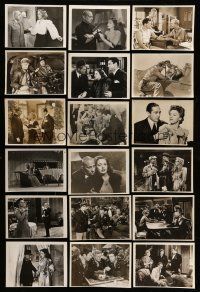 8x319 LOT OF 64 TRIMMED 8x10 STILLS '40s-60s great scenes from a variety of different movies!