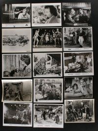8x330 LOT OF 55 8x10 STILLS '50s-70s great scenes from a variety of different movies!