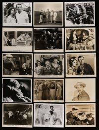8x348 LOT OF 40 8X10 STILLS '40s-80s great scenes from a variety of different movies!