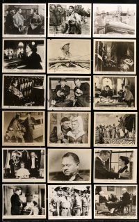 8x352 LOT OF 38 8x10 STILLS '40s-50s great scenes from a variety of different movies!