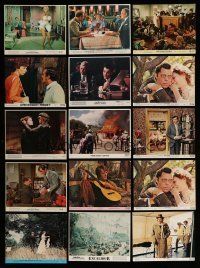 8x377 LOT OF 26 COLOR 8X10 STILLS AND MINI LCS '60s-70s great scenes from a variety of movies!